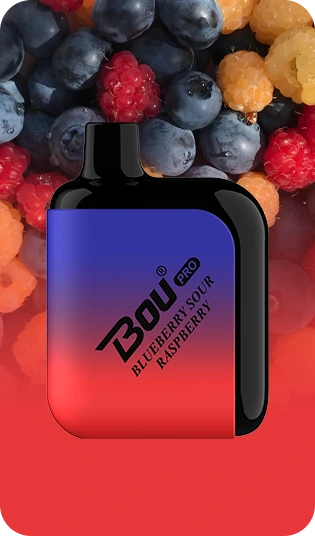 Bou Vape 7000 caladas - vaper desechable España sabor Blueberry Sour Raspberry - vapers baratos online