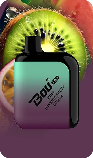 Bou Vape Pro 7000 caladas - España sabor Kiwi passionfruit Guava - vaper duradero