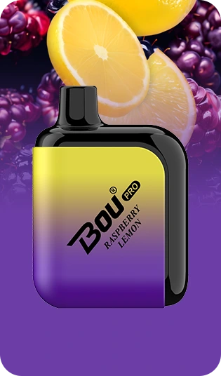 Bou Vape 7000 caladas - vaper desechable España sabor Raspberry lemon - vapers baratos españa