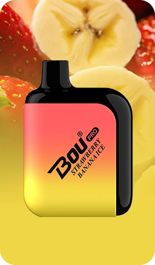 Bou Vape Pro 7000 caladas - vaper desechable España sabor strawberry banana- vapers al por menor