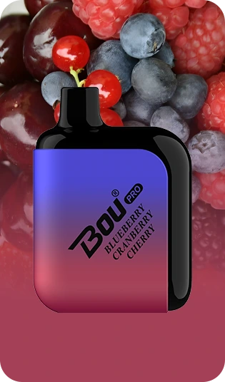 Bou Vape Pro 7000 caladas - vaper desechable España sabor Blueberry cranberry cherry - vape barato al por mayor