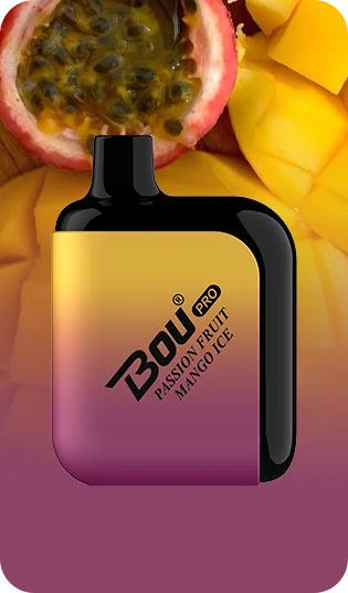 Bou Vape Pro 7000 caladas - mejores vapers desechables España sabor Passion fruit mango ice