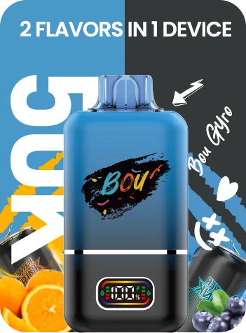 Bou Gyro 50.000 caladas – vaper desechable dos sabores en uno: Original Monster y Blue Monster