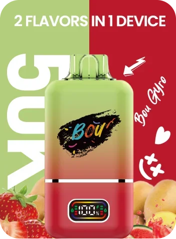 Bou Gyro 50.000 caladas desechable – vaper dos sabores en uno: Strawberry Kiwi y Watermelon Kiwi