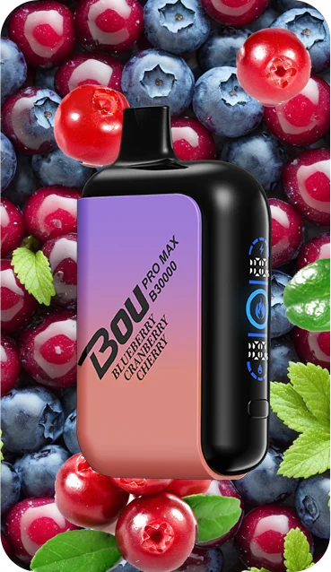 Bou vape Pro Max 30.000 caladas – vaper desechable sabor Blueberry Cranberry Cherry, comprar vapers al por mayor