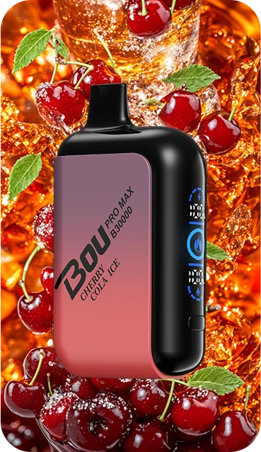 Bou Pro Max 30.000 caladas – vaper desechable sabor Cherry Cola - vapers con muchas caladas