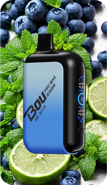 Bou Pro Max 30.000 caladas – vaper desechable sabor Mr Blue - vaper con sabor intenso