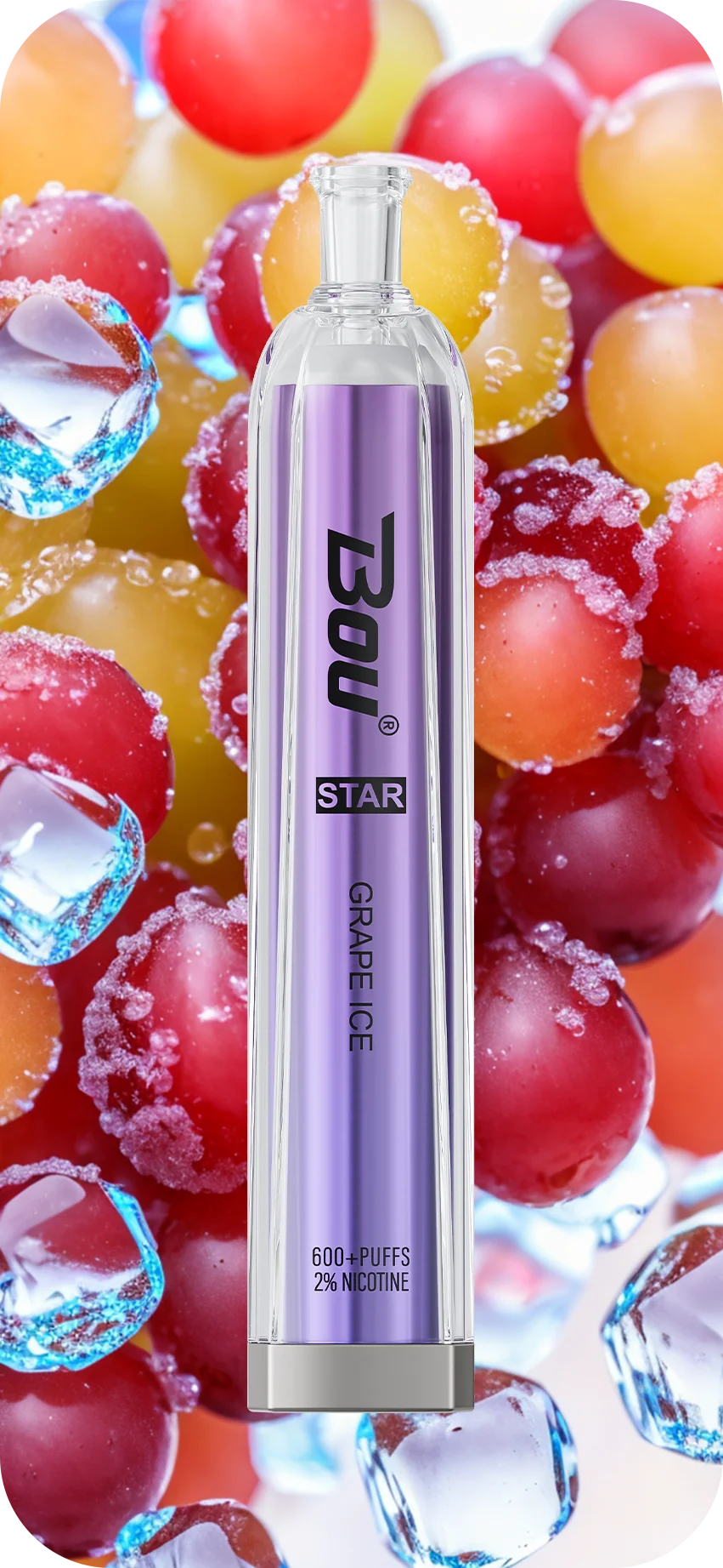 Bou star 600 caladas - comprar vaper pequeño desechable España 