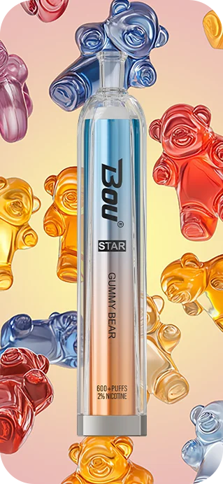 Bou star 600 caladas - comprar vapers  desechables 