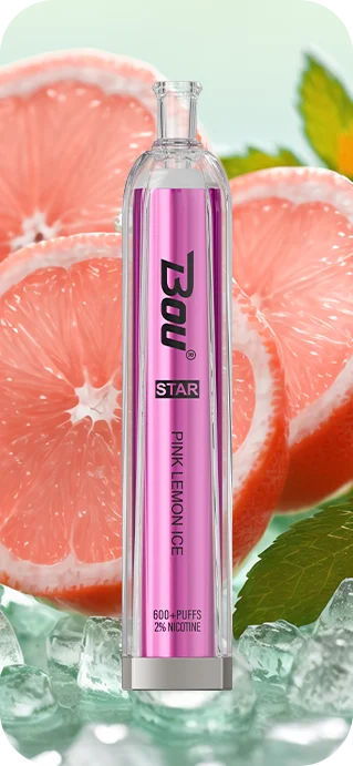 Bou star 600 caladas - vaper pequeño desechable España sabor pink lemonade