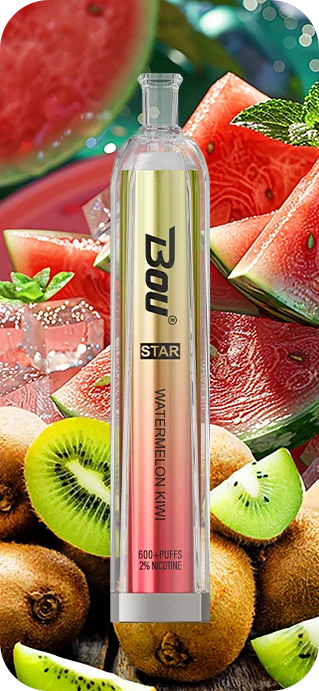 Bou star 600 caladas - comprar vaper pequeño desechable España sabor sandia kiwi